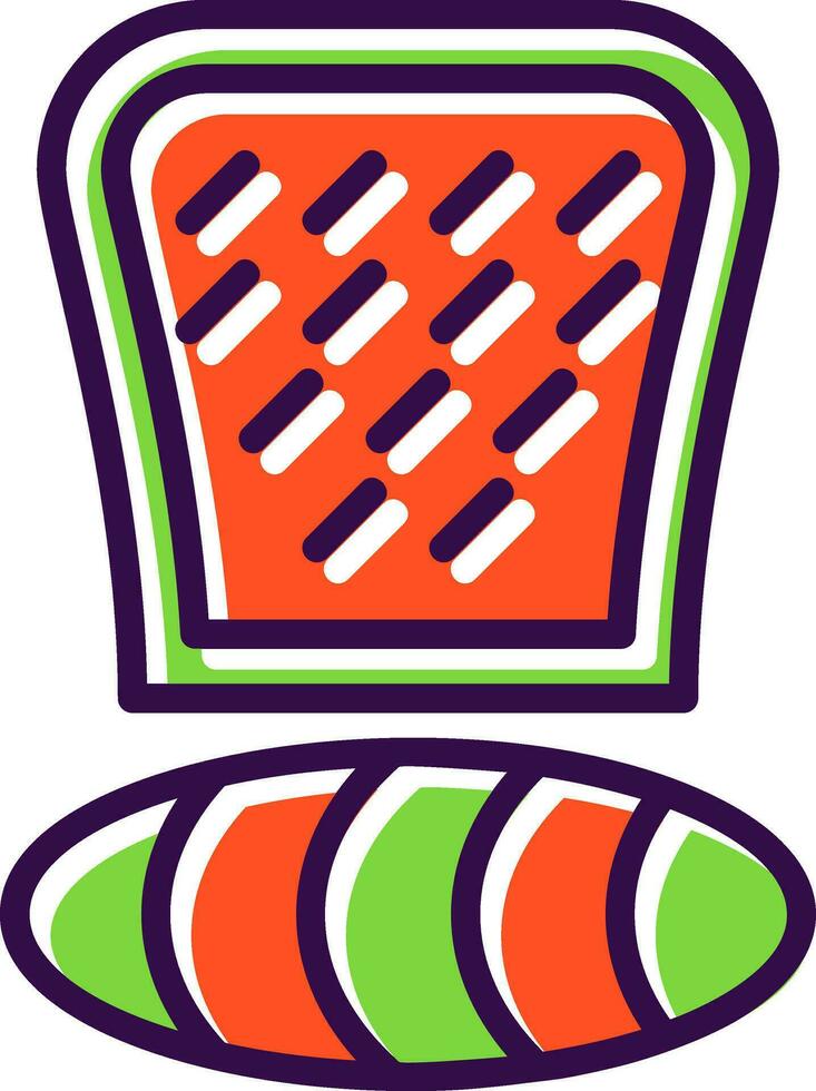 Bread Vector Icon Design