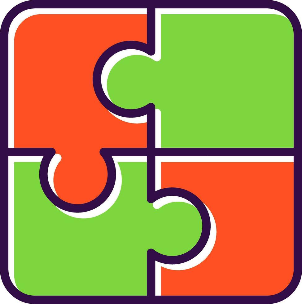 Puzzle  Vector Icon Design