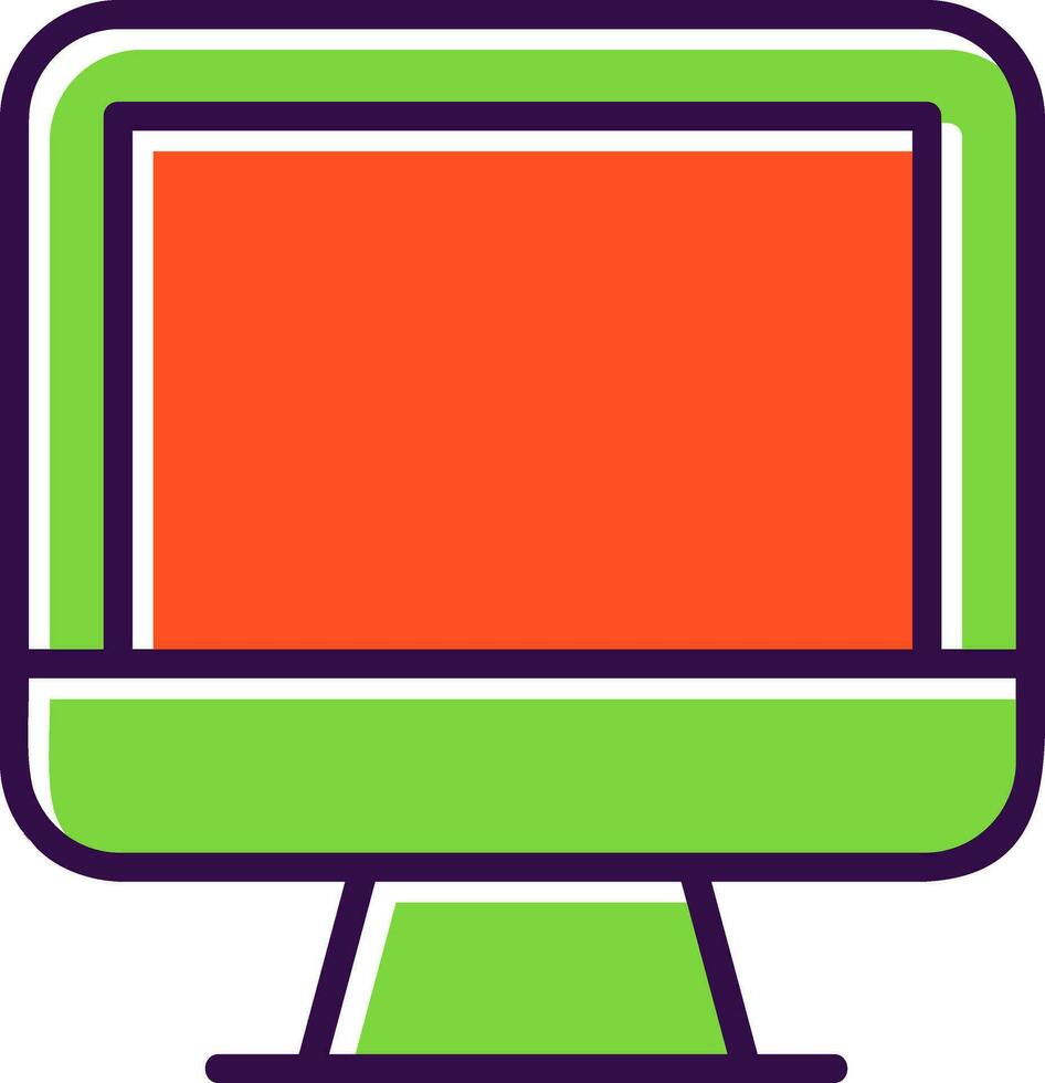 Monitor  Vector Icon Design