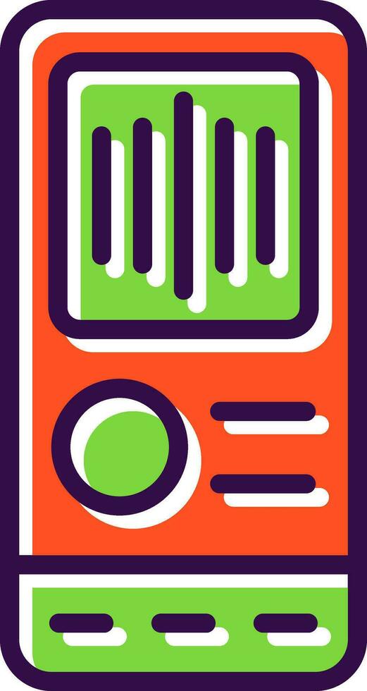 Voice Recorder  Vector Icon Design