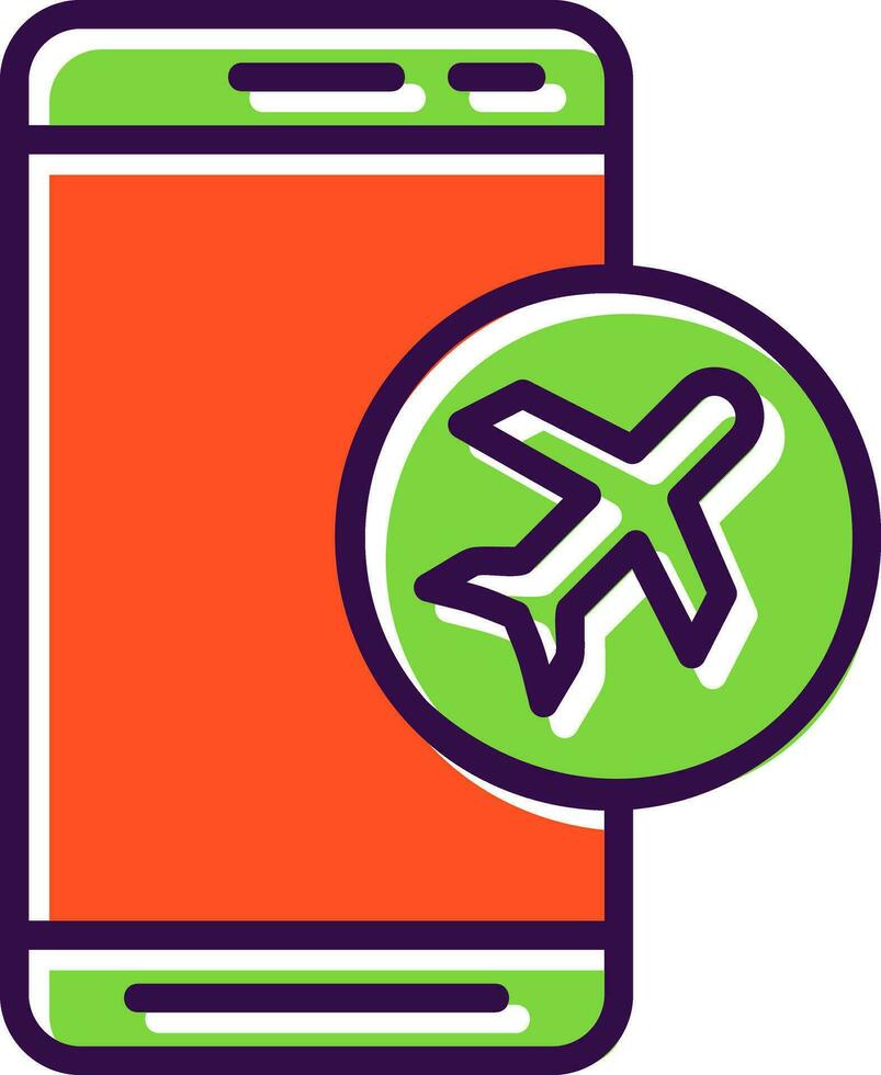 Airplane Mode  Vector Icon Design