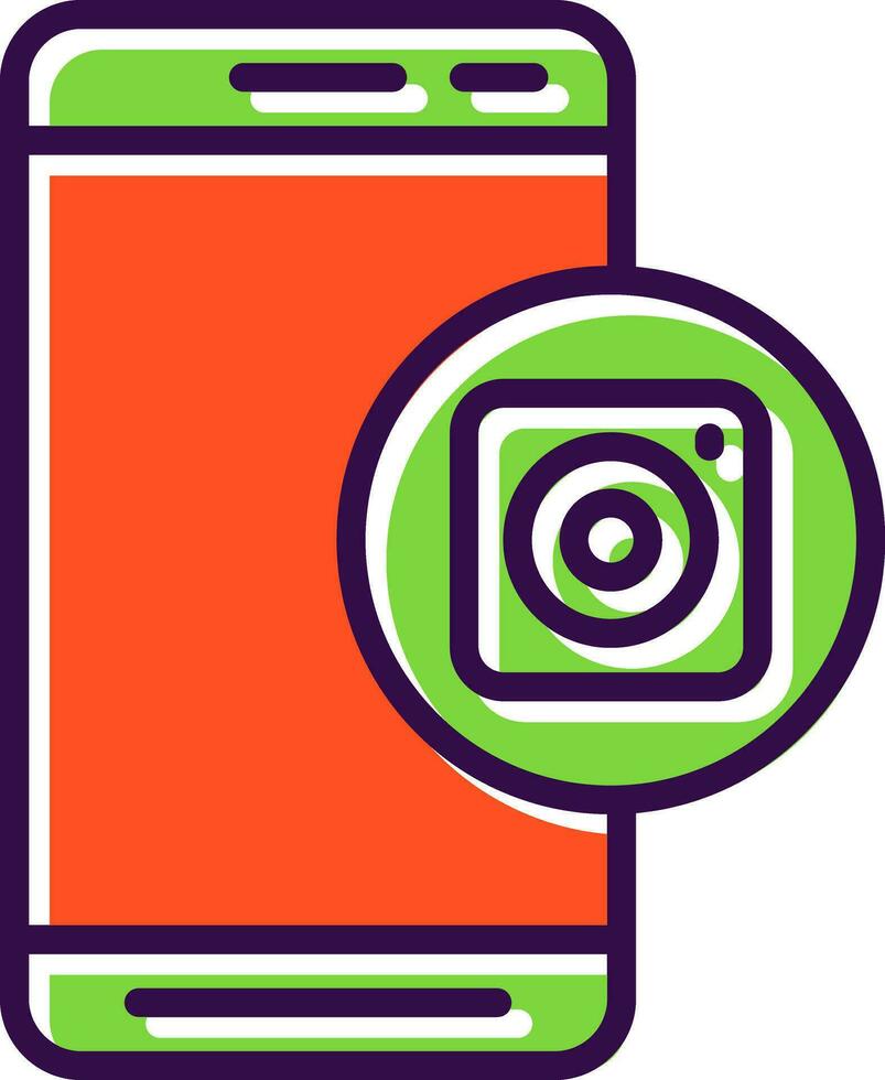 instagram vector icono diseño