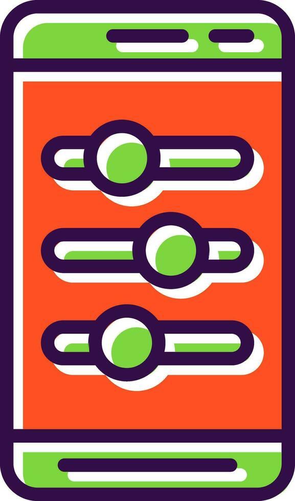 Sound Control  Vector Icon Design