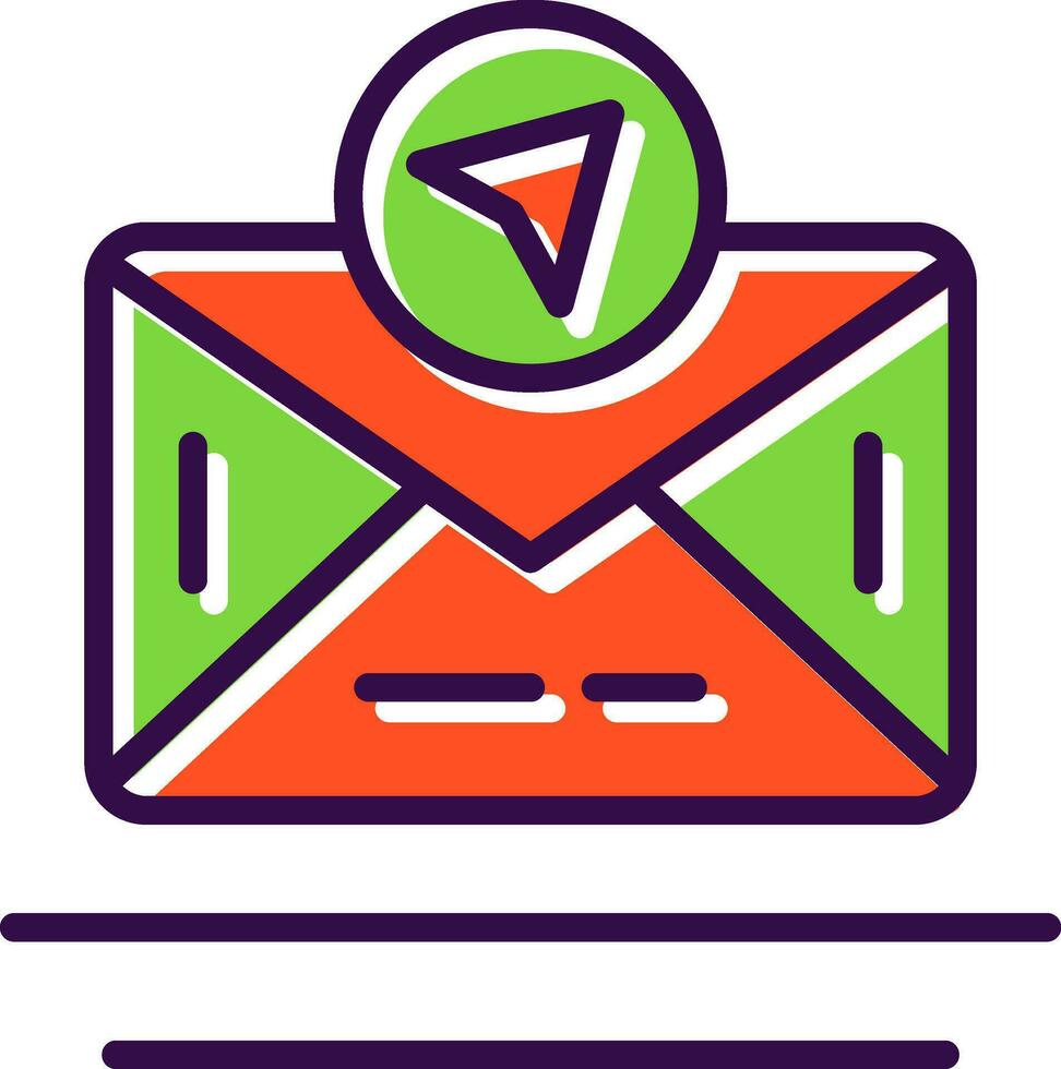 Send Mail  Vector Icon Design