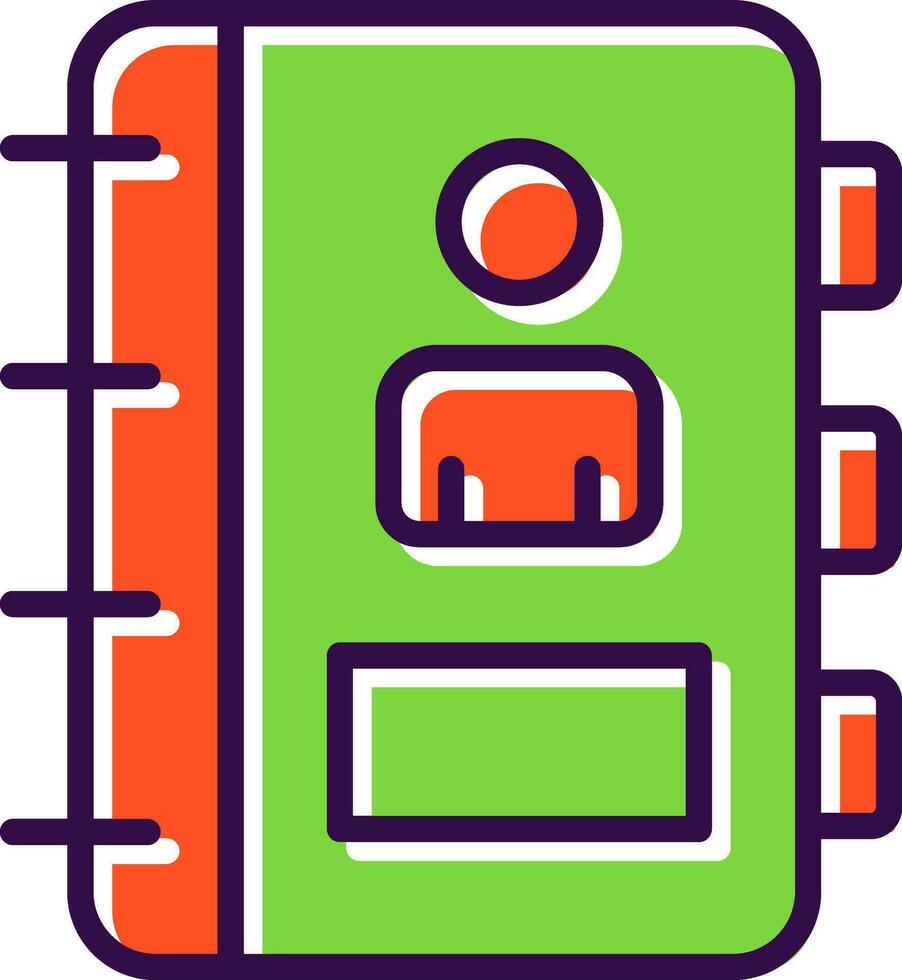 Phonebook  Vector Icon Design