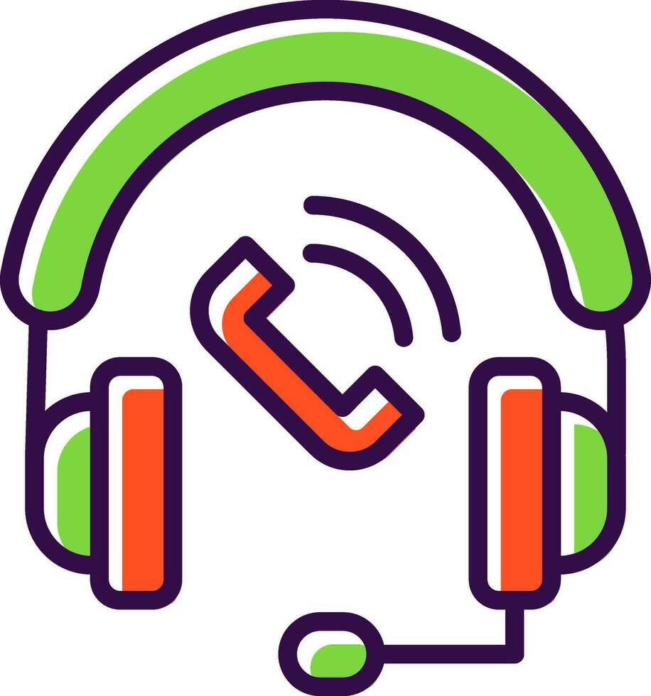 Call Center  Vector Icon Design