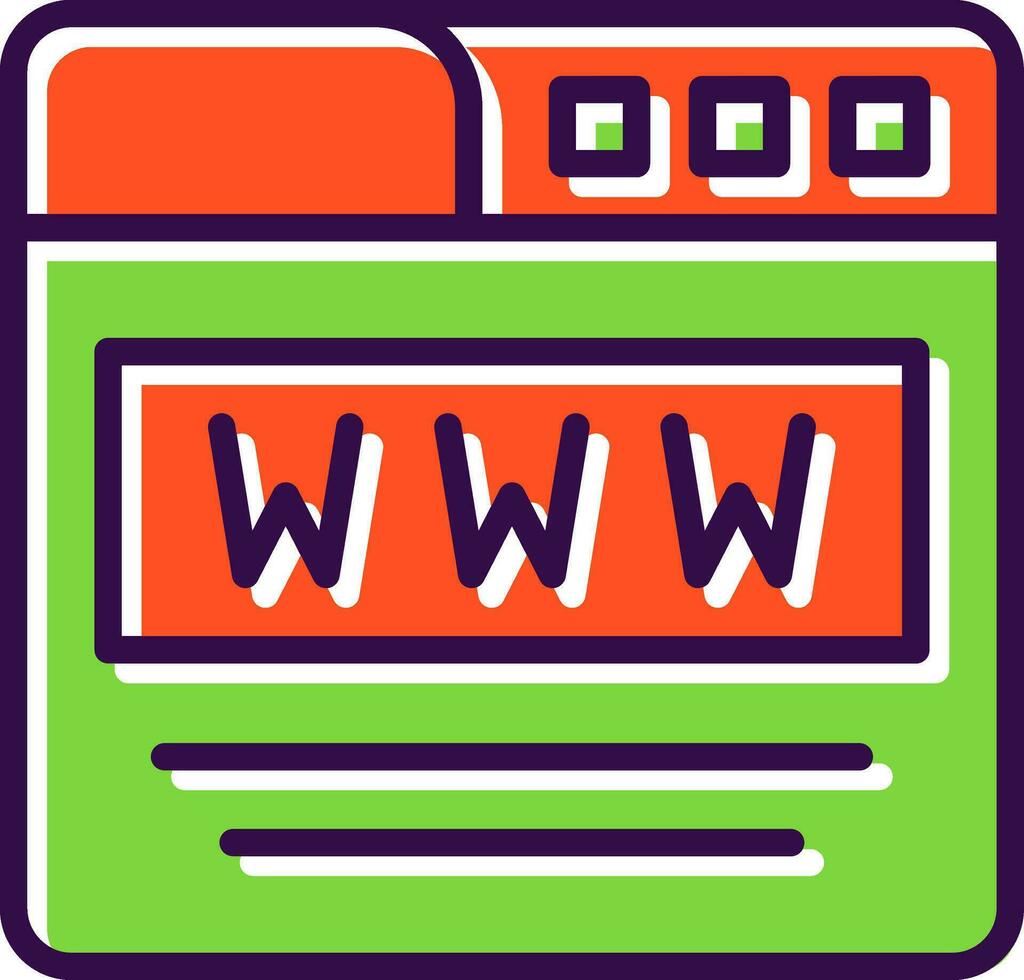 Website  Vector Icon Design