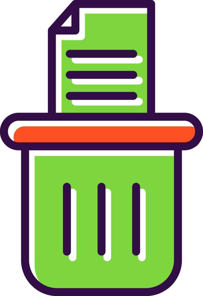 Delete  Vector Icon Design