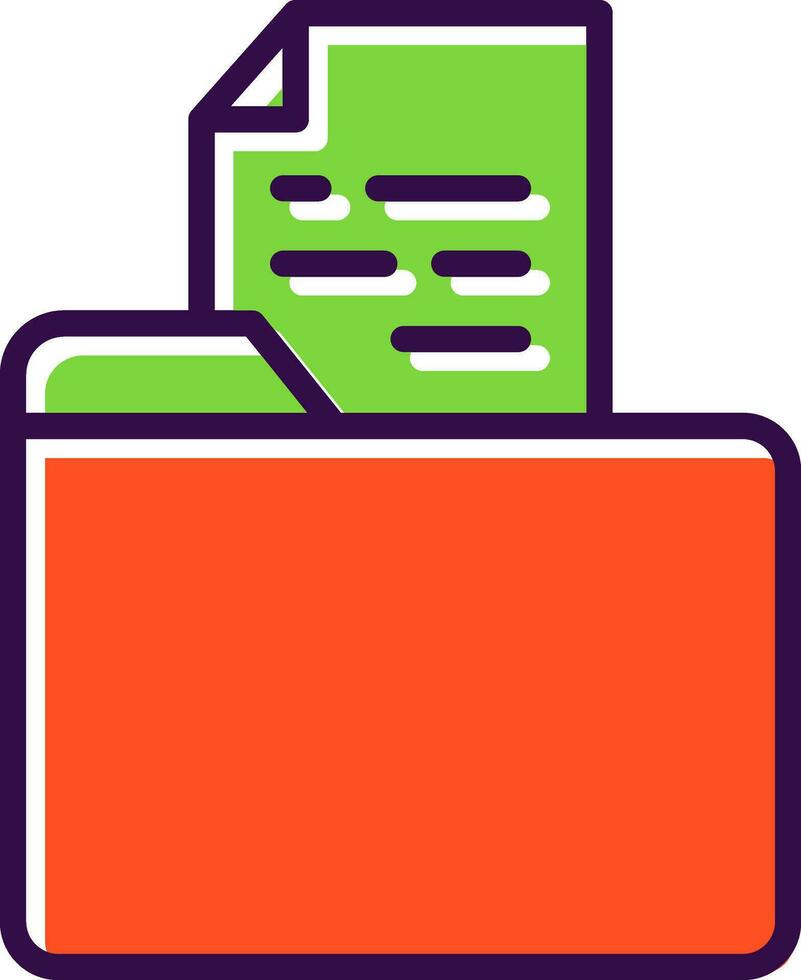 Folder  Vector Icon Design