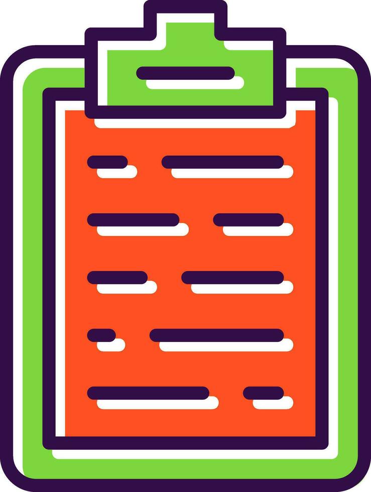 List  Vector Icon Design