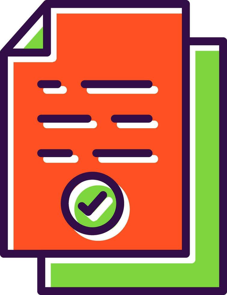 Accepted  Vector Icon Design
