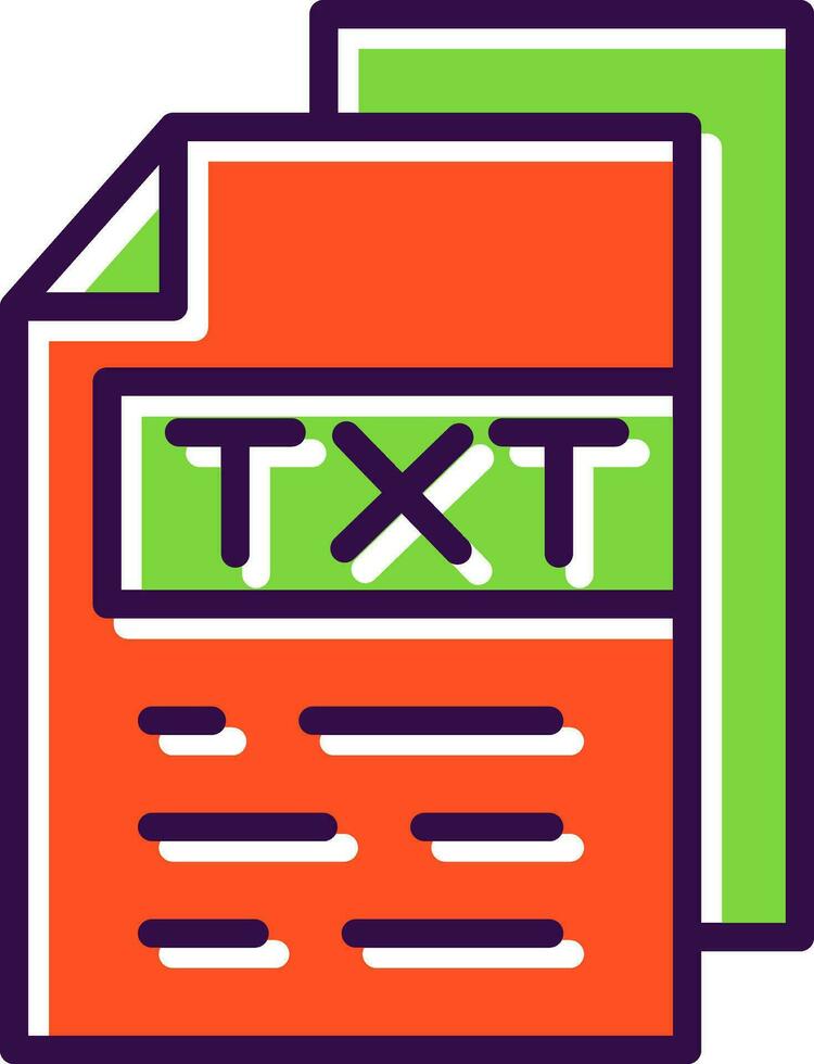 Txt  Vector Icon Design