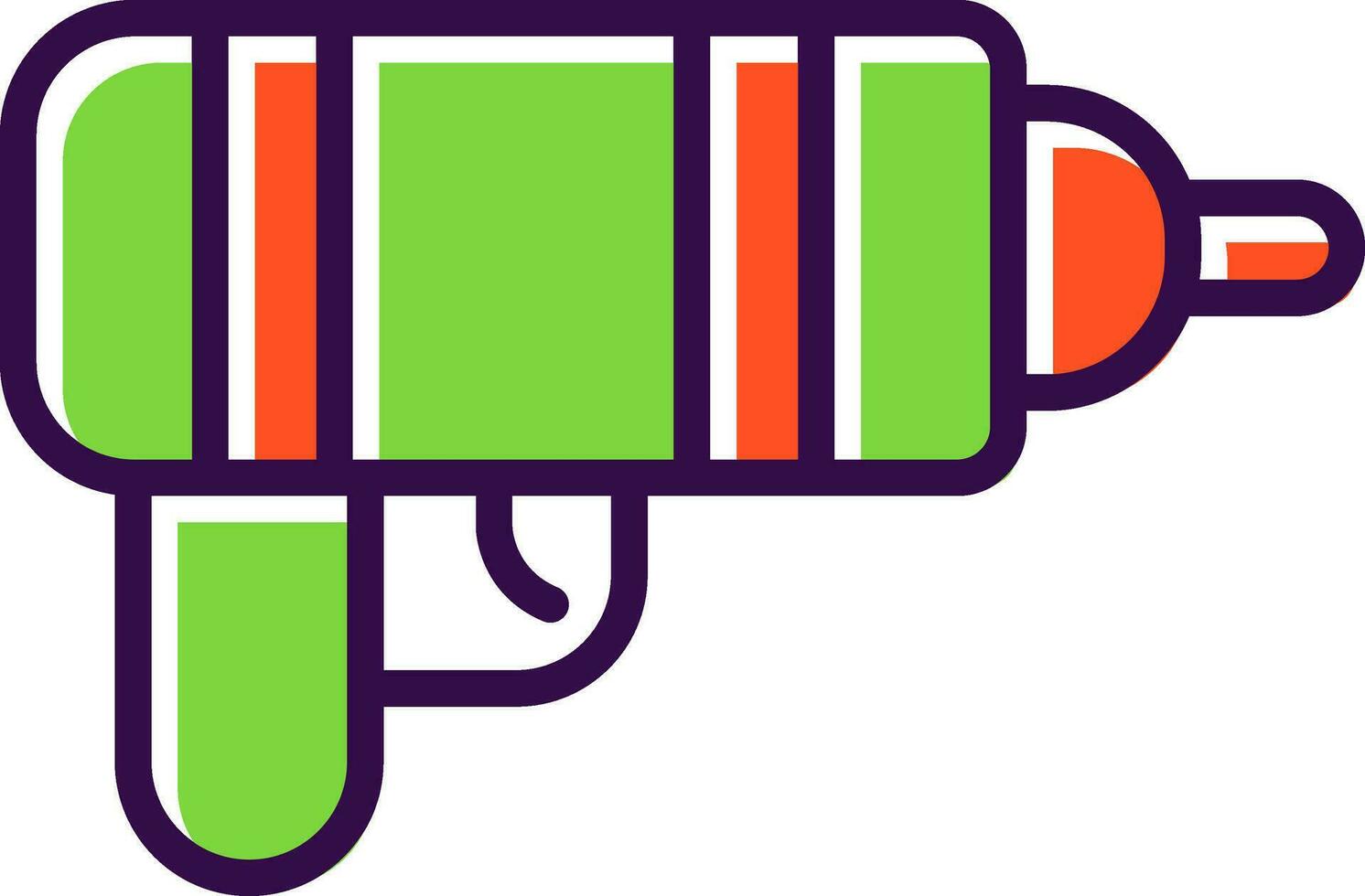 Water Gun  Vector Icon Design