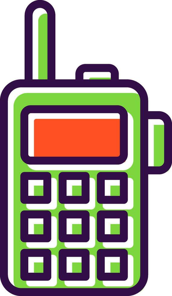 Walkie Talkie  Vector Icon Design