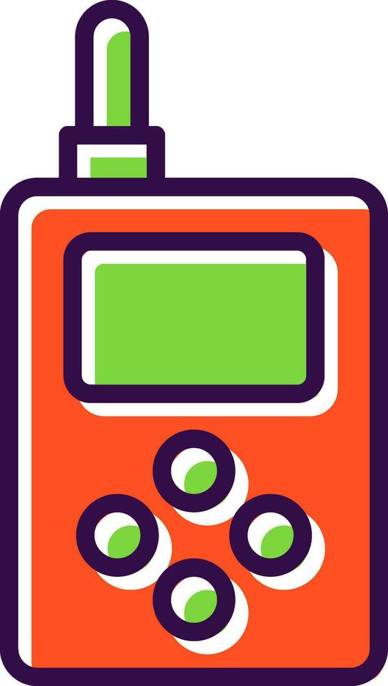 Walkie Talkie  Vector Icon Design
