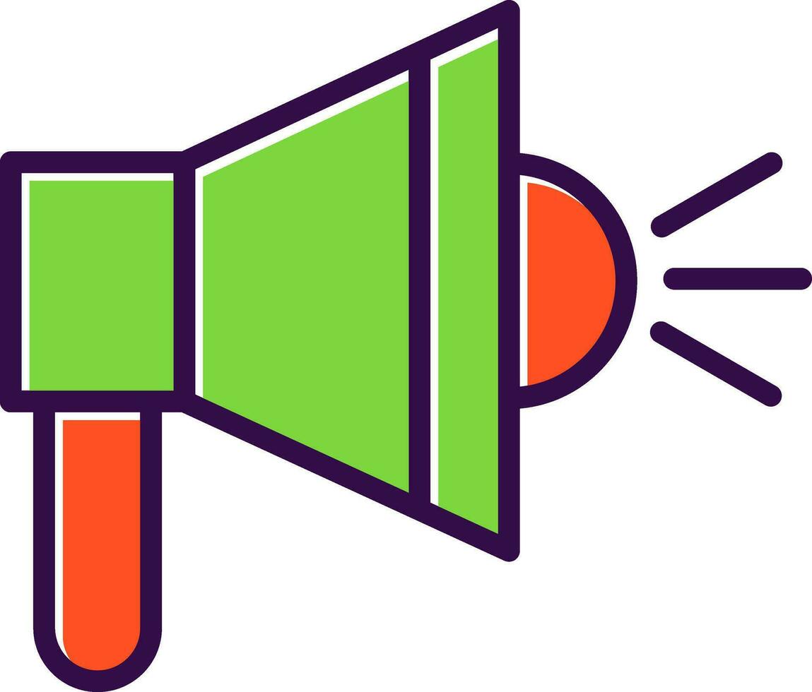 Bullhorn  Vector Icon Design