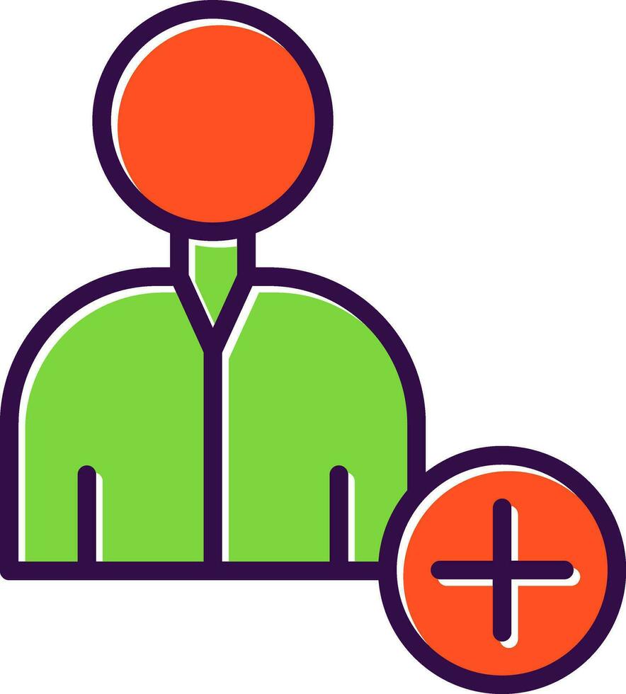 Add Friend  Vector Icon Design