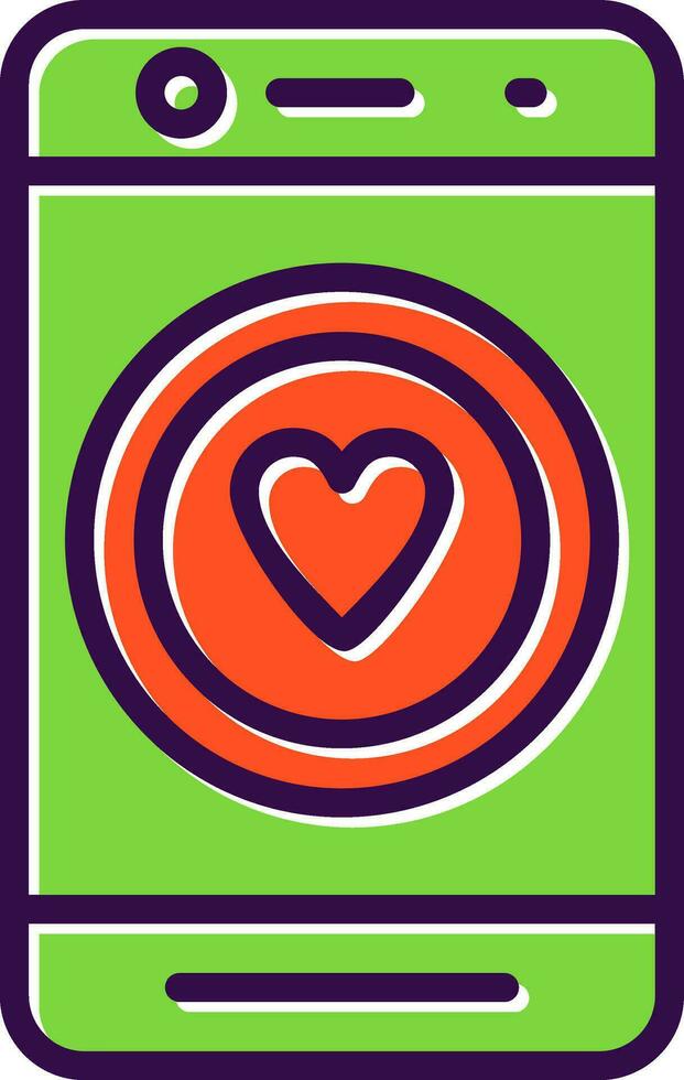 diseño de icono de vector de corazón