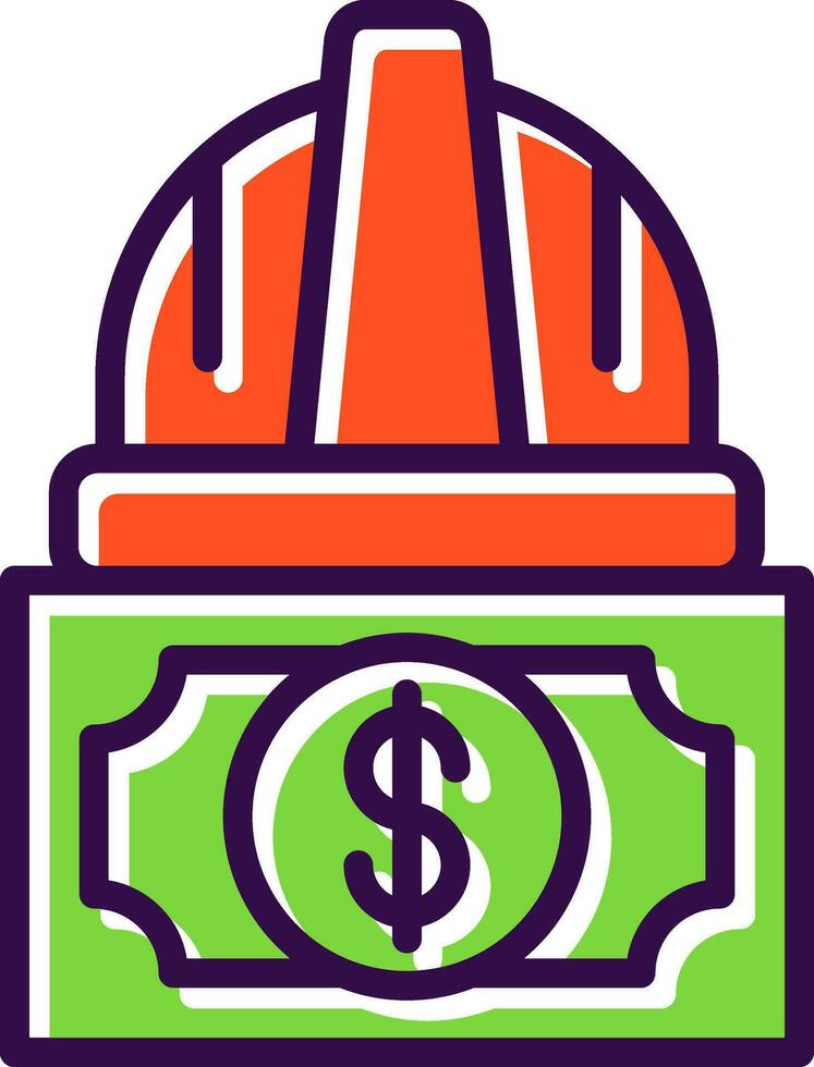 Salary  Vector Icon Design