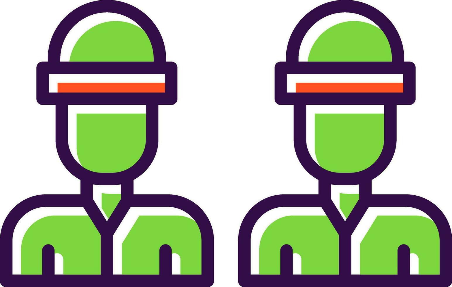 Workers  Vector Icon Design