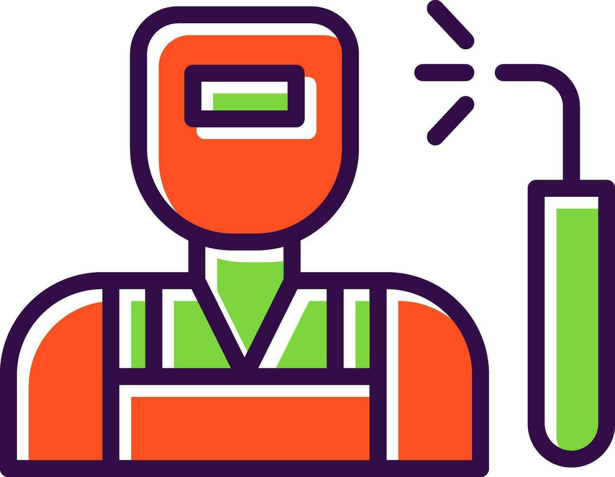 Welder  Vector Icon Design