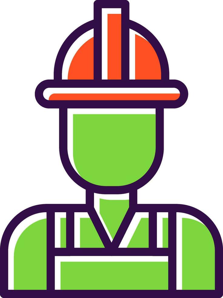 Builder  Vector Icon Design