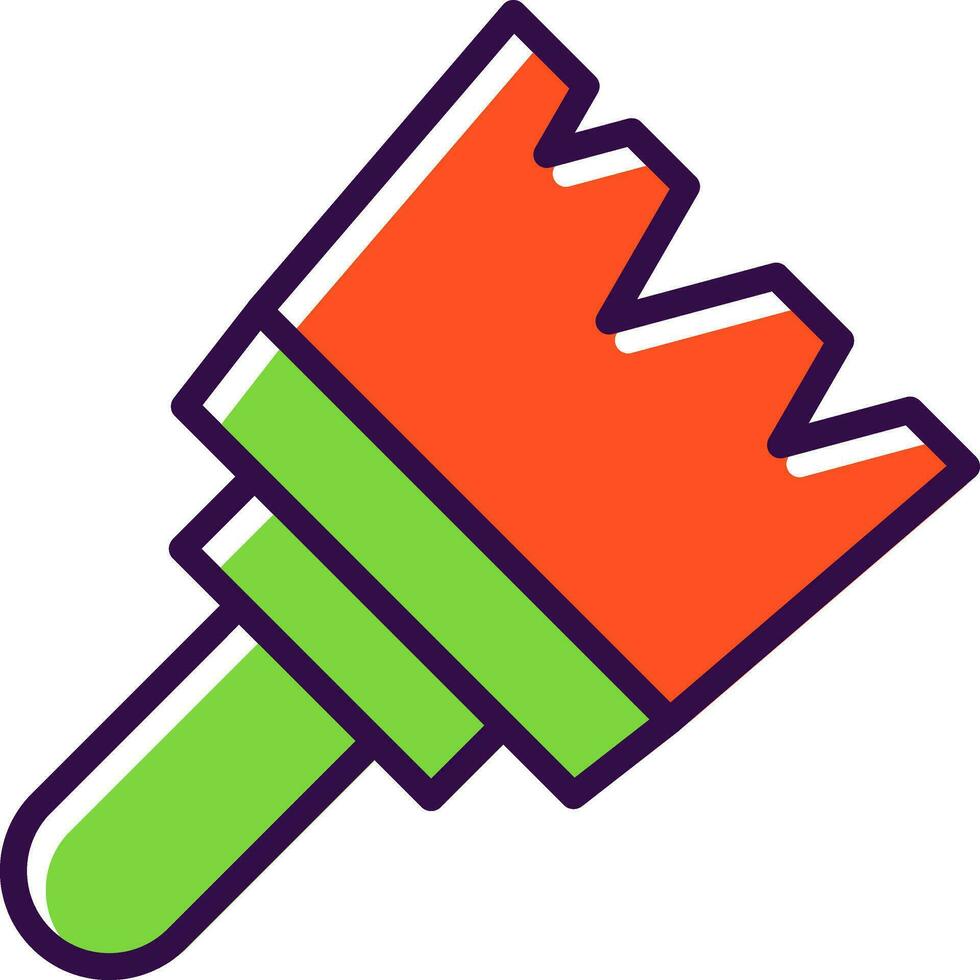 Paint Brush  Vector Icon Design