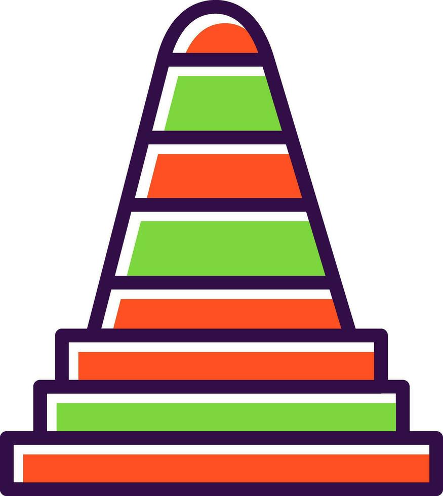 Traffic Cone  Vector Icon Design