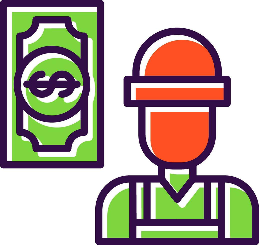 Salary  Vector Icon Design