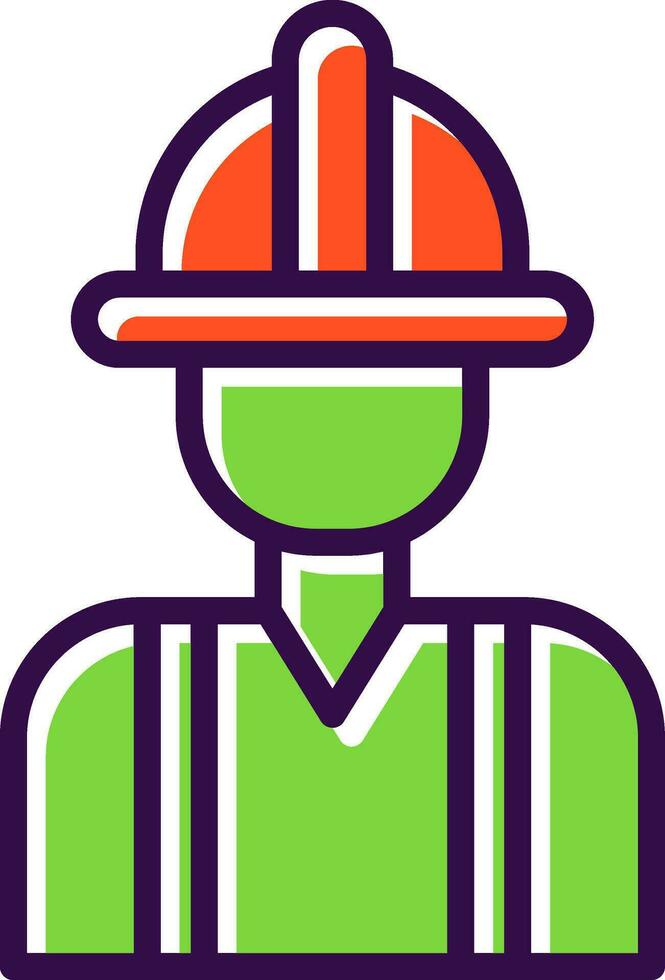 trabajador vector icono diseño