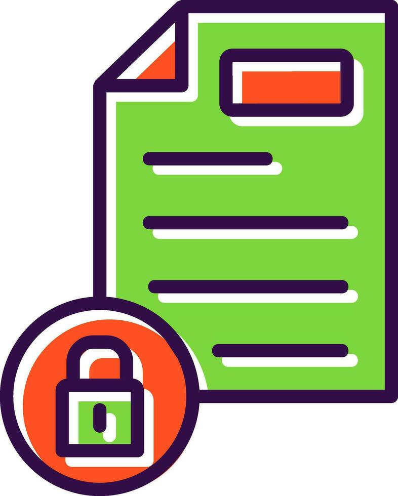 Contract Vector Icon Design