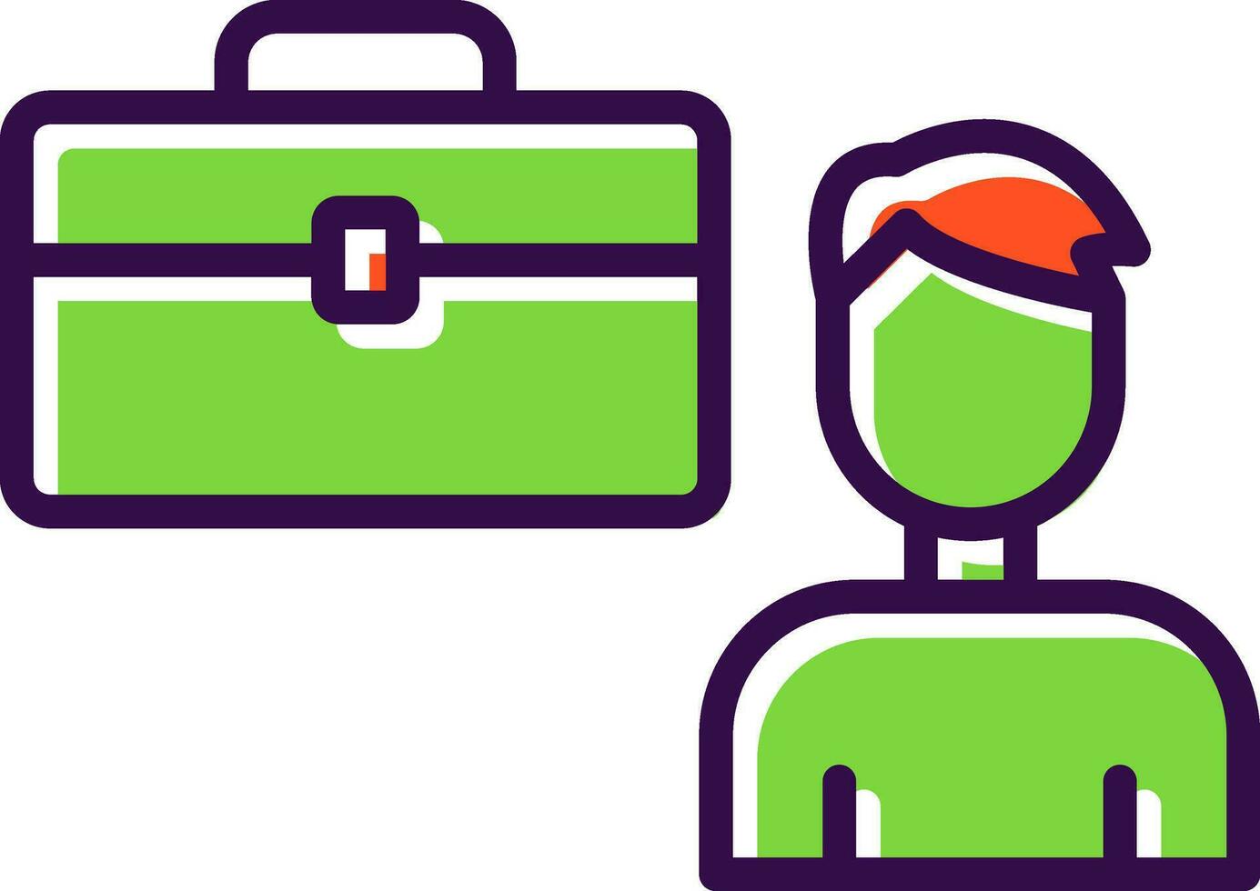 Work Vector Icon Design