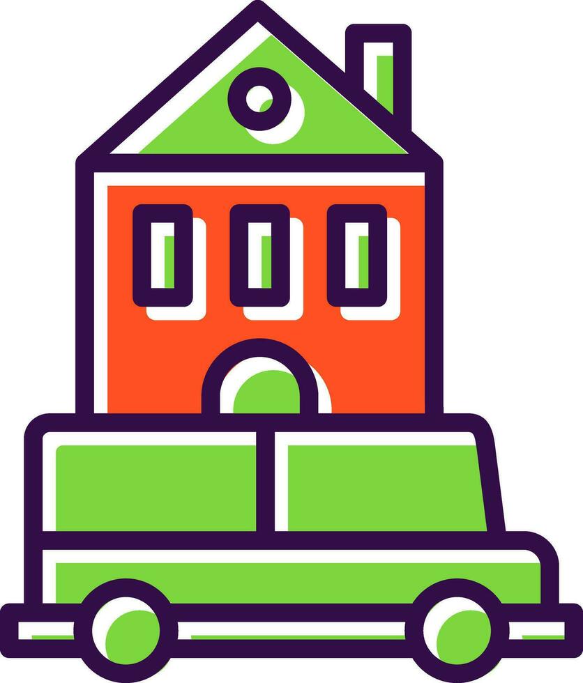 Shuttle Vector Icon Design