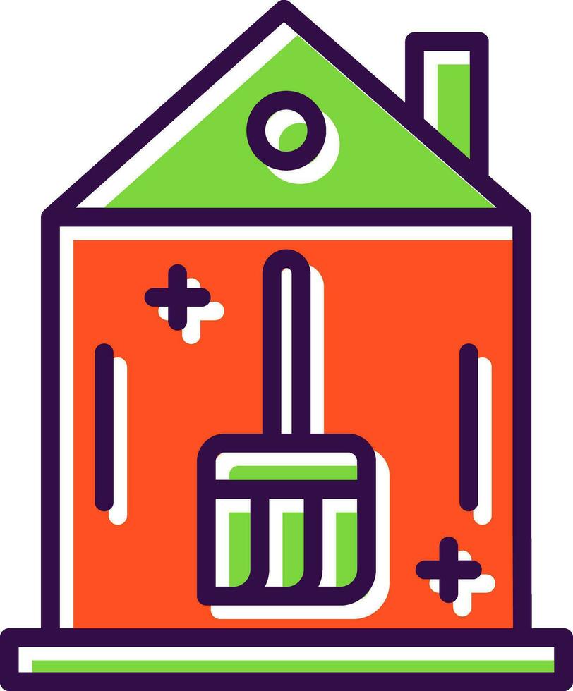 casa limpieza vector icono diseño