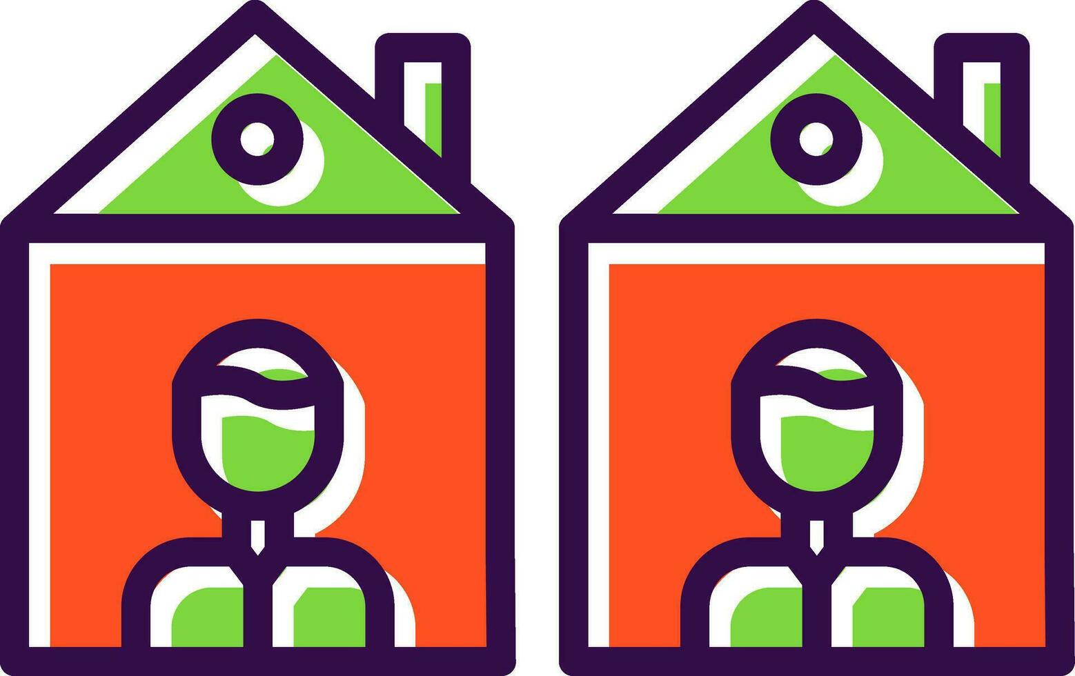 Isolation Vector Icon Design