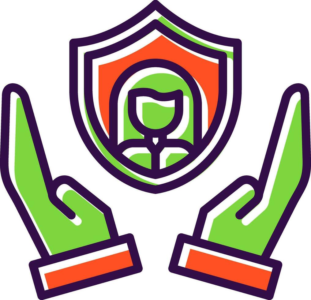 Personal Security Vector Icon Design