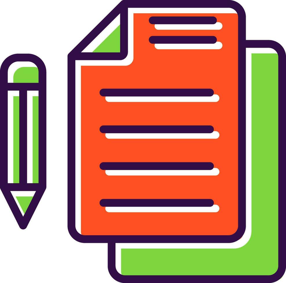 Contract Vector Icon Design