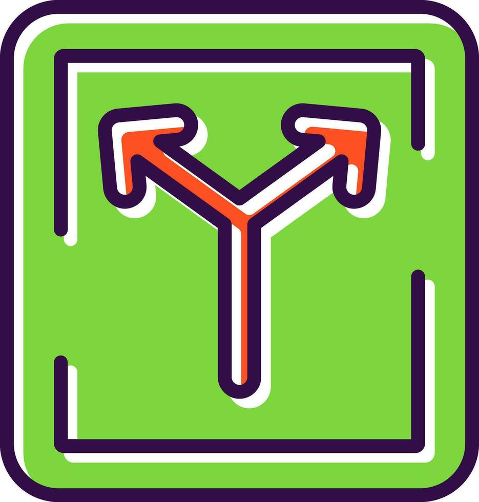 Split Vector Icon Design