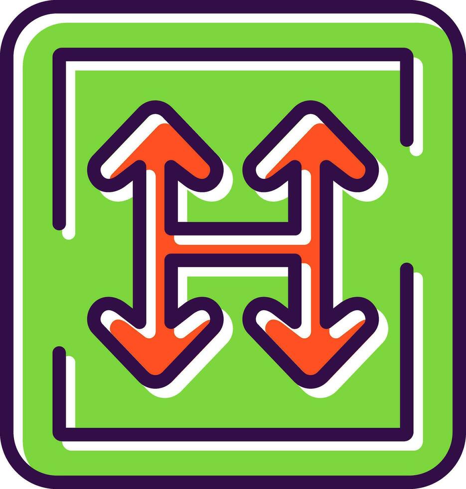 Junction Vector Icon Design