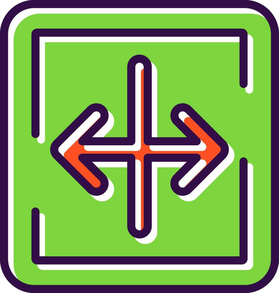 Resize Vector Icon Design