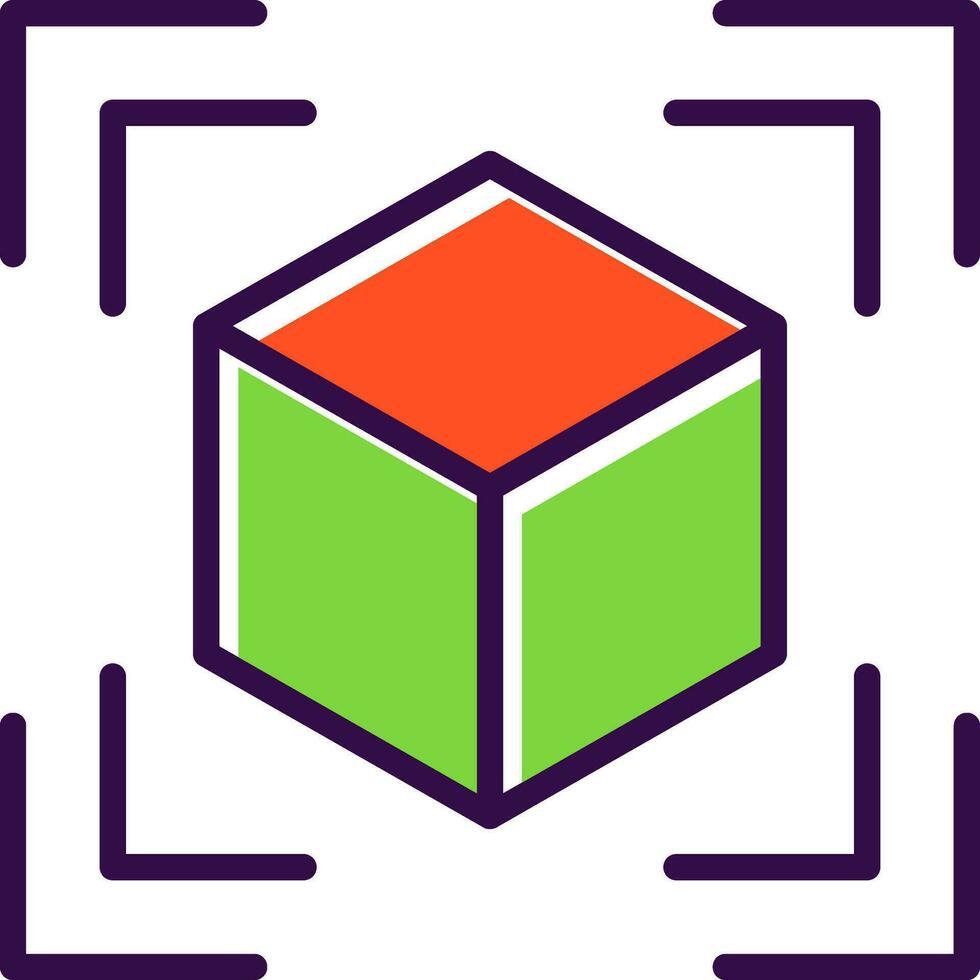 Augmented reality Vector Icon Design