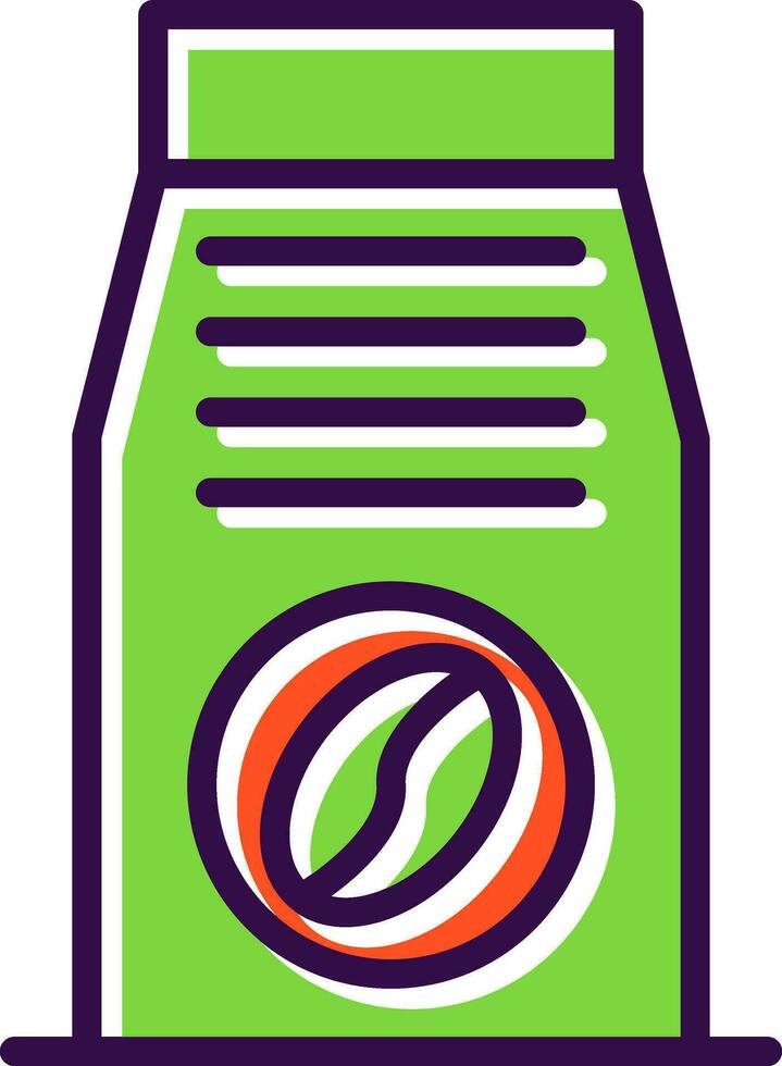 Instant Coffee Vector Icon Design