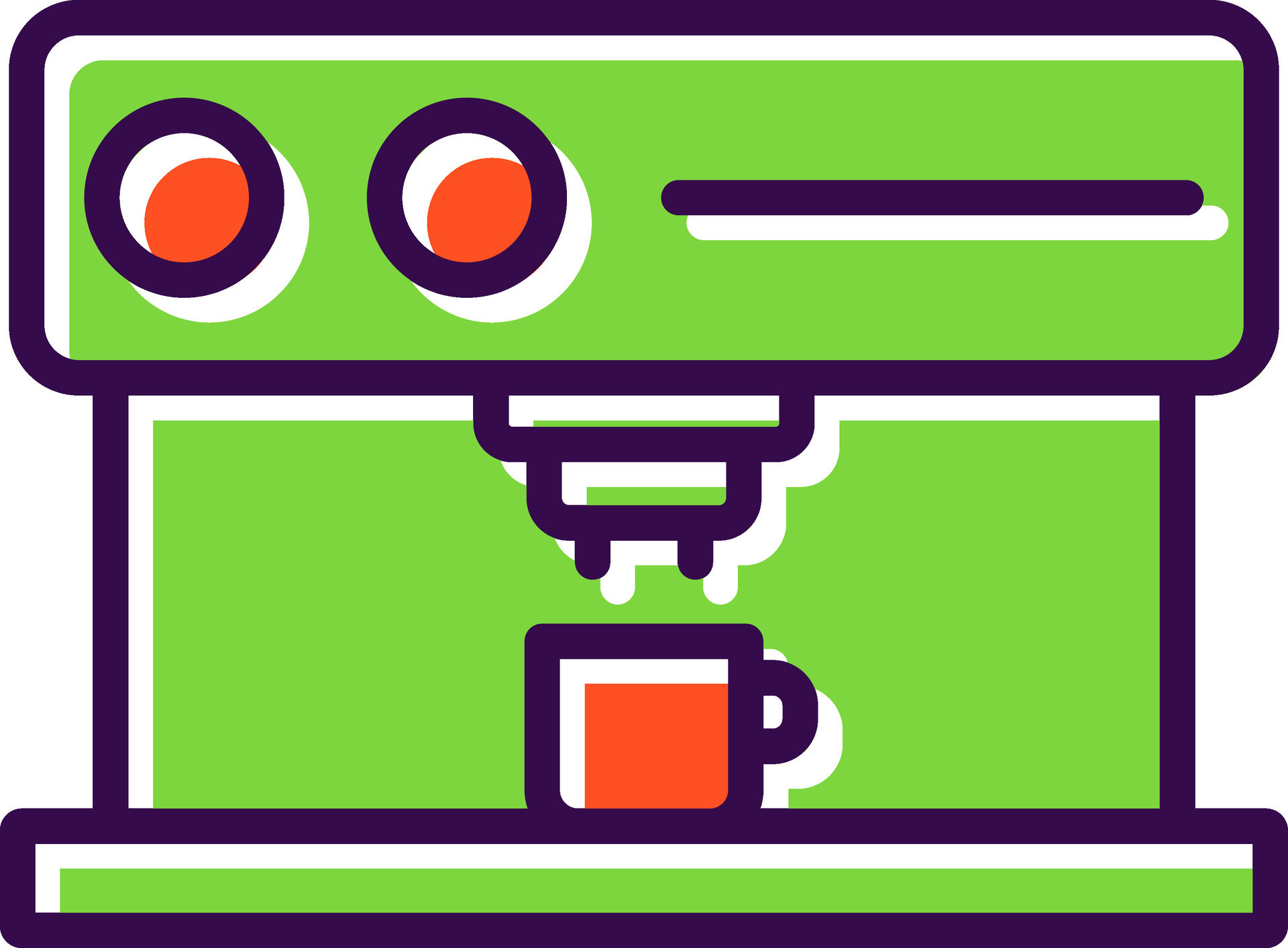 Coffee Maker Vector Icon Design 26101531 Vector Art at Vecteezy