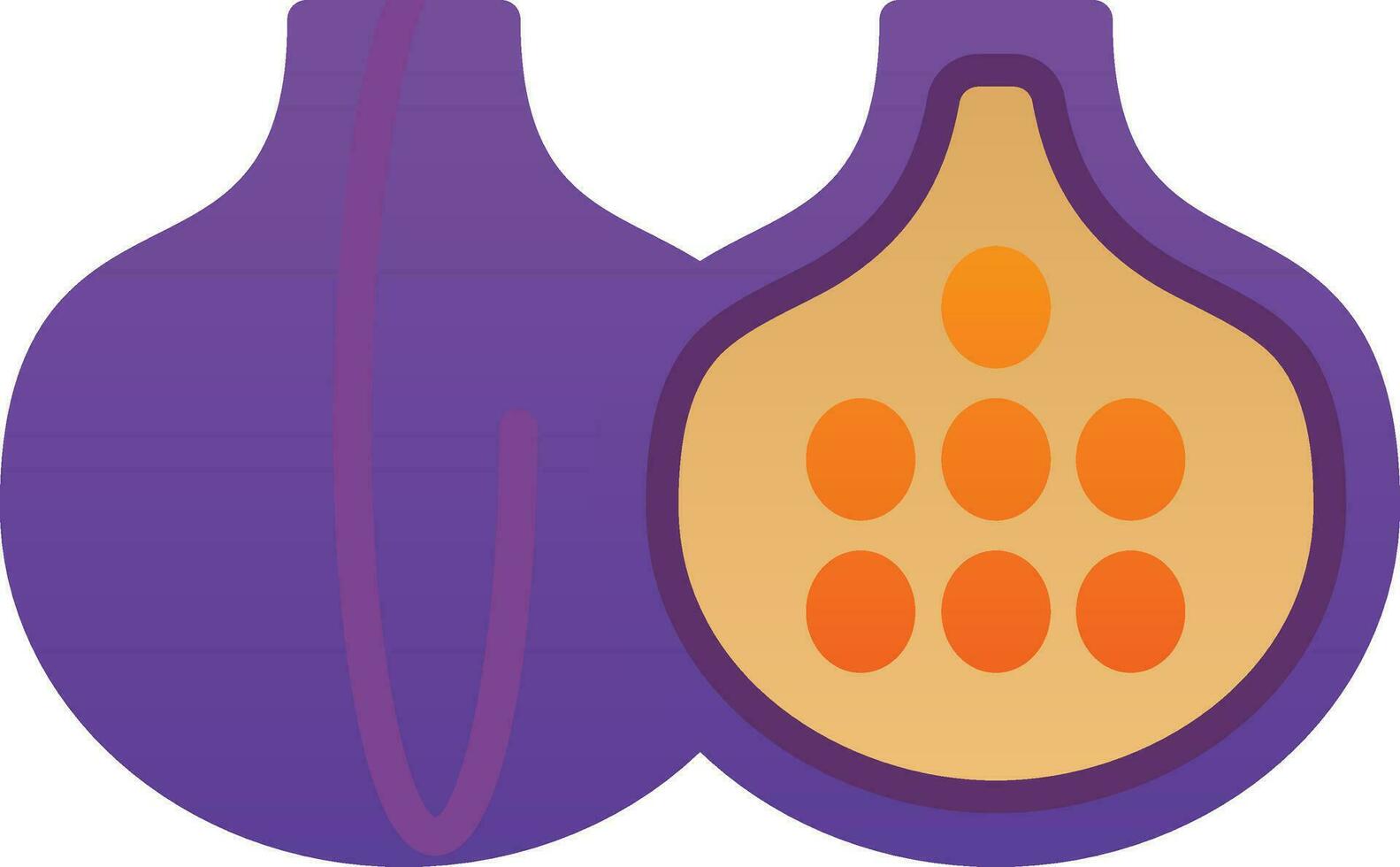 Fig Vector Icon Design