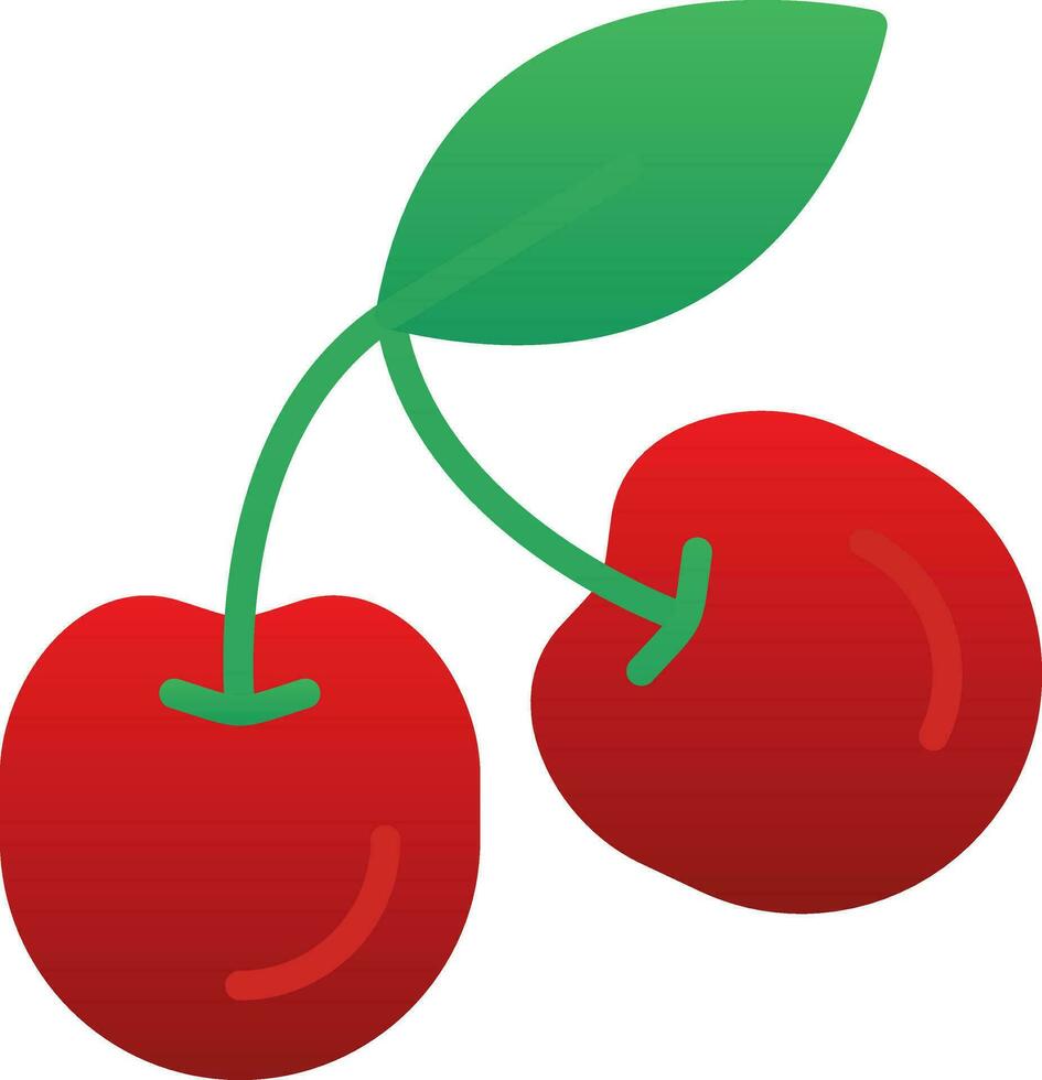 Cherry Vector Icon Design