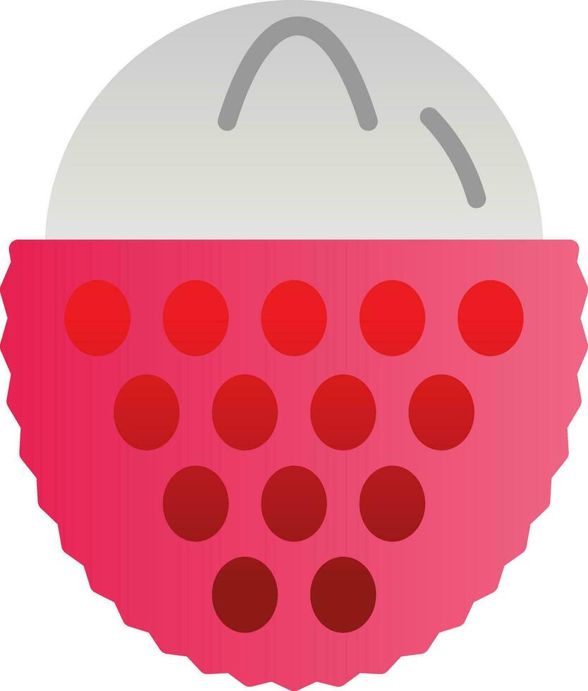 Lychee Vector Icon Design