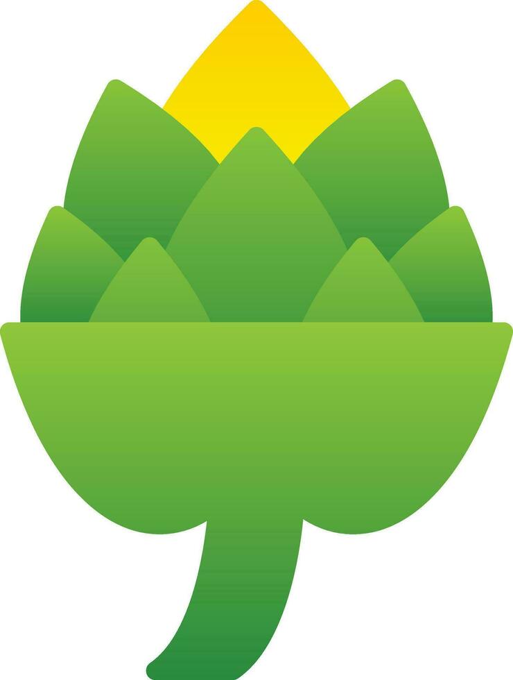 Artichoke Vector Icon Design