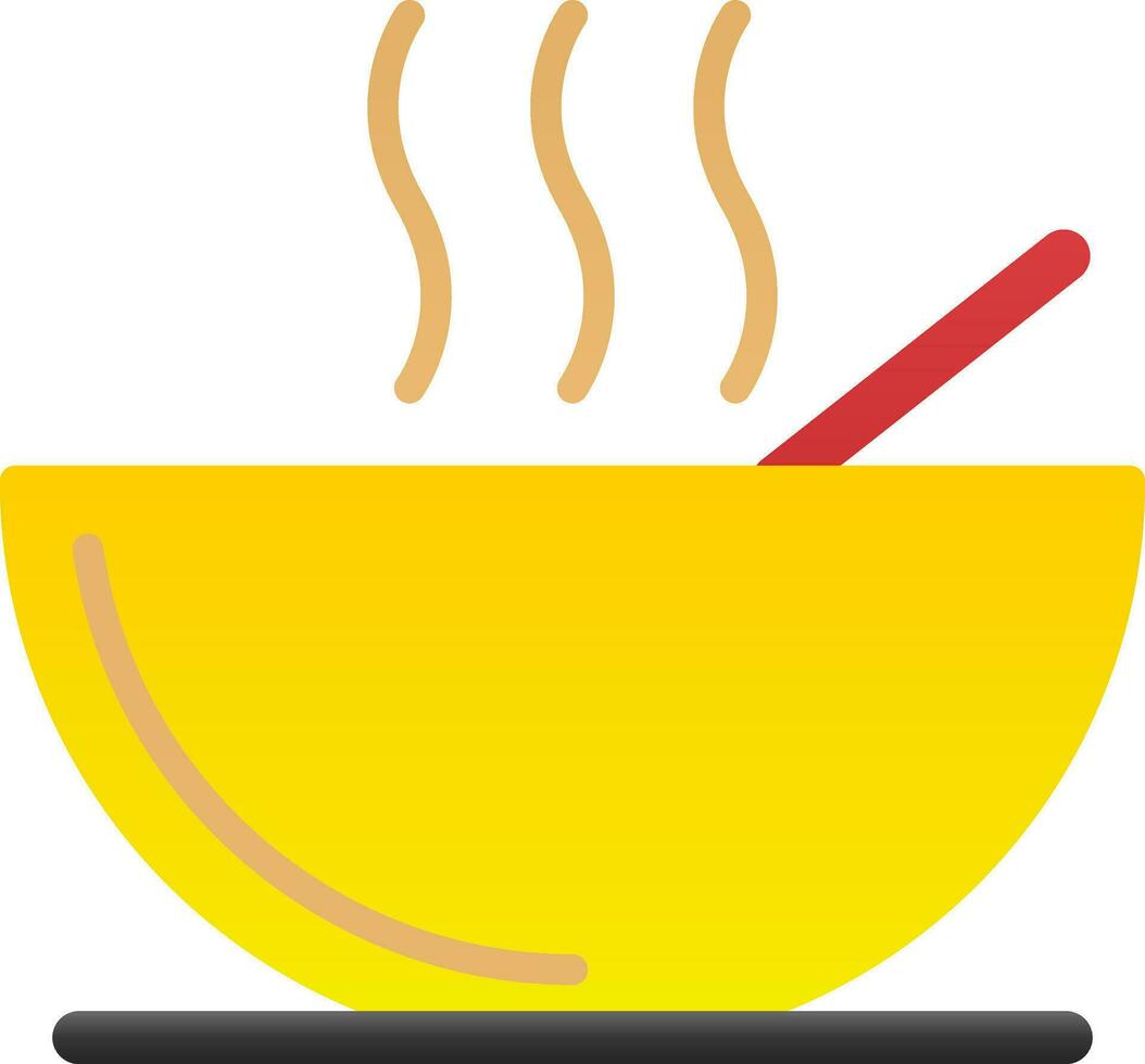Bowl Vector Icon Design