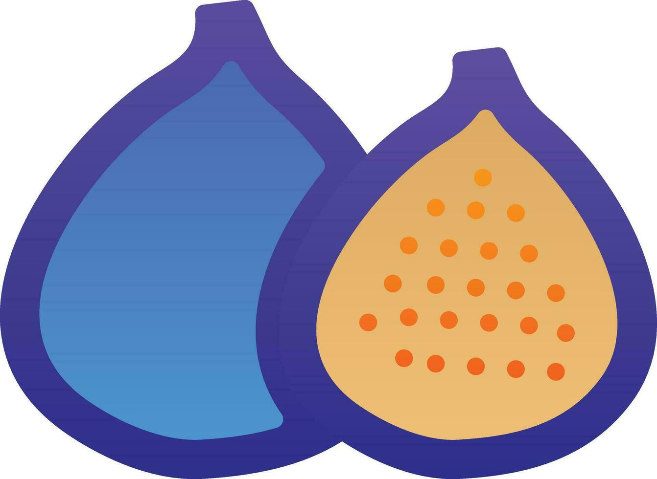 Fig Vector Icon Design