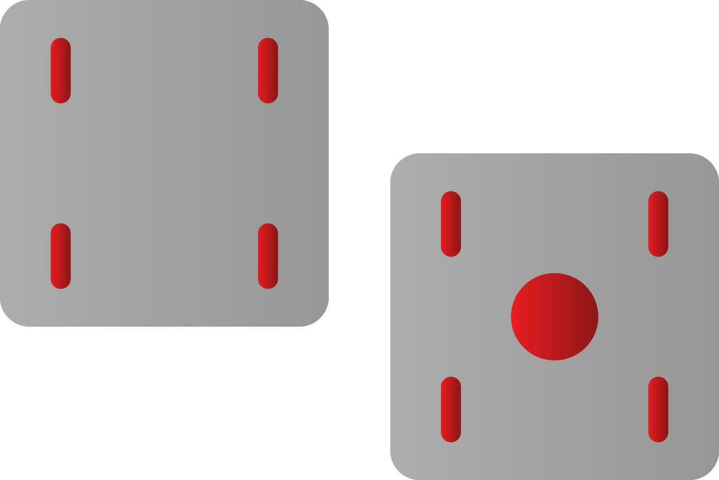 Dices  Vector Icon Design